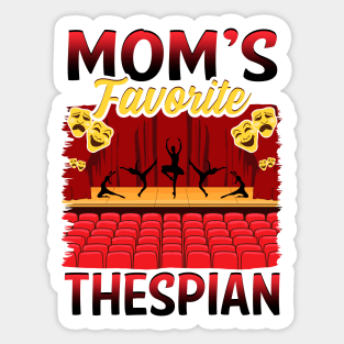 Thespian Gift Idea Sticker